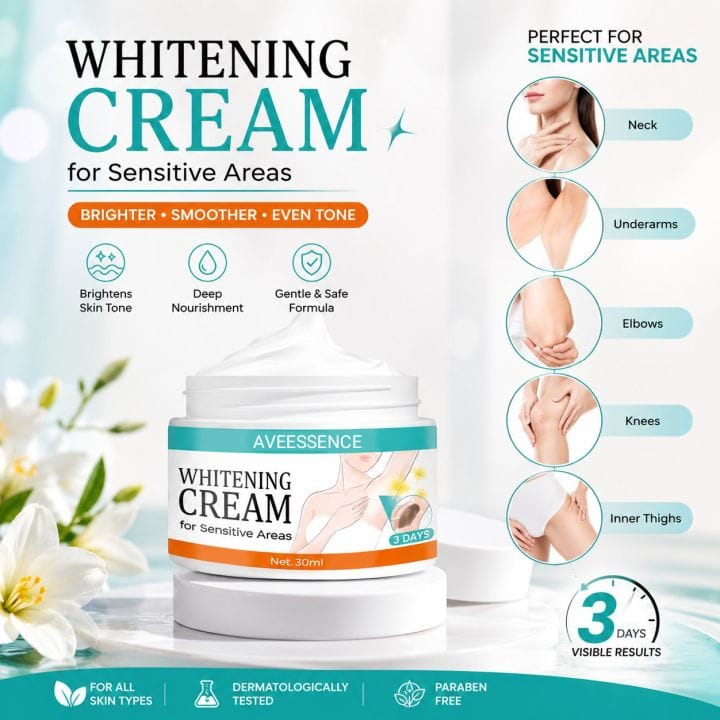 AVEESSENCE Intimate Whitening Cream 30ml